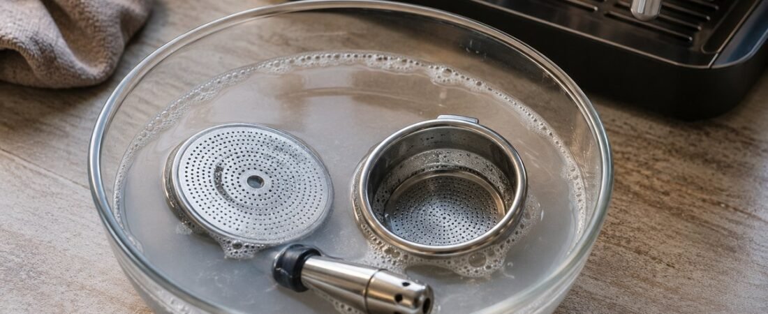 Monthly Deep Clean: Shower Screen, Baskets, and the Steam Wand Tip Done Right