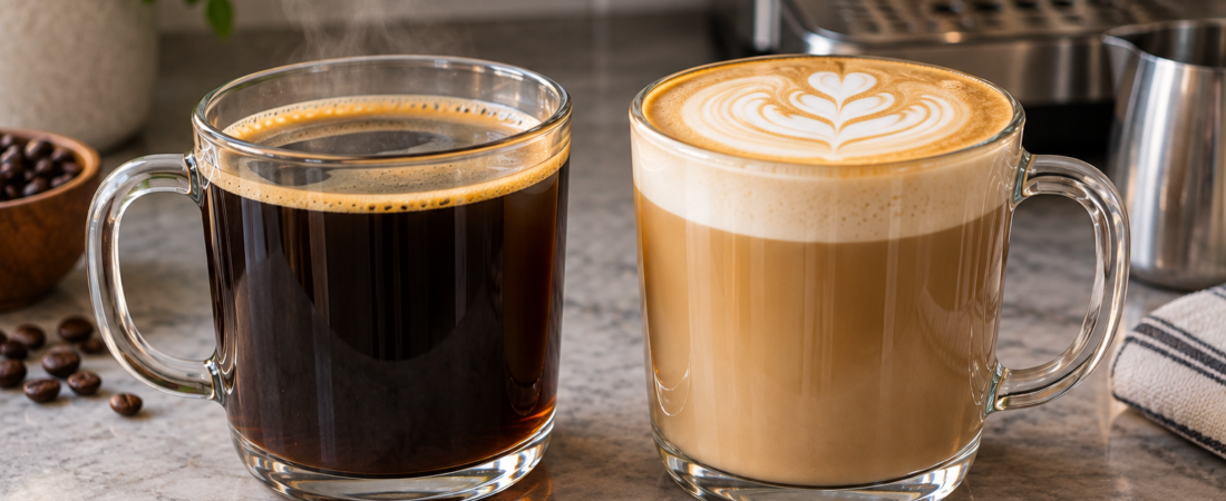 Americano vs Latte: What Actually Makes Them Different